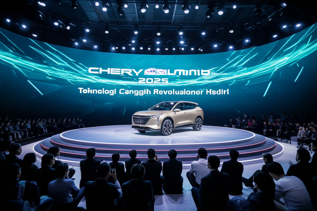 Generate a high-quality, realistic, relevant image prompt for an article about: Chery Summit 2025: T