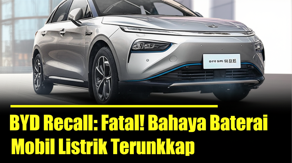 Generate a high-quality, realistic, relevant image prompt for an article about: BYD Recall: Fatal! B