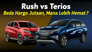 Generate an eye-catching, high-quality featured image prompt for a blog post about: Rush vs Terios: