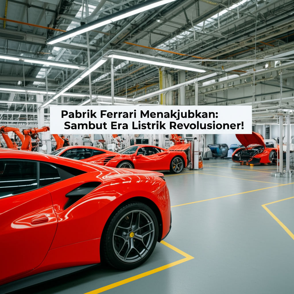 Generate an eye-catching, high-quality featured image prompt for a blog post about: Pabrik Ferrari M