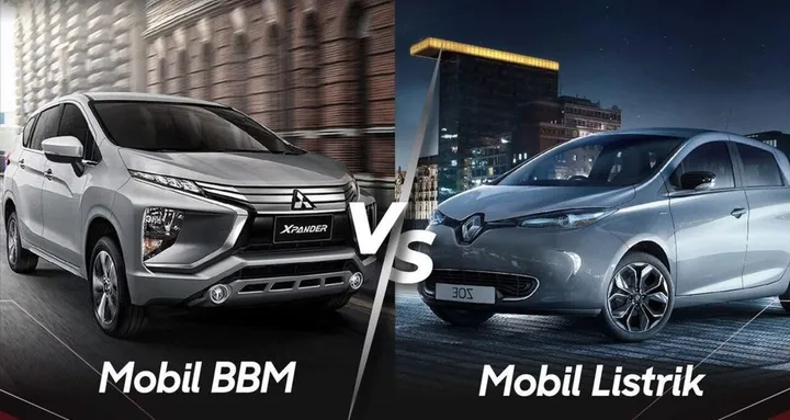 Mobil listrik vs mobil BBM