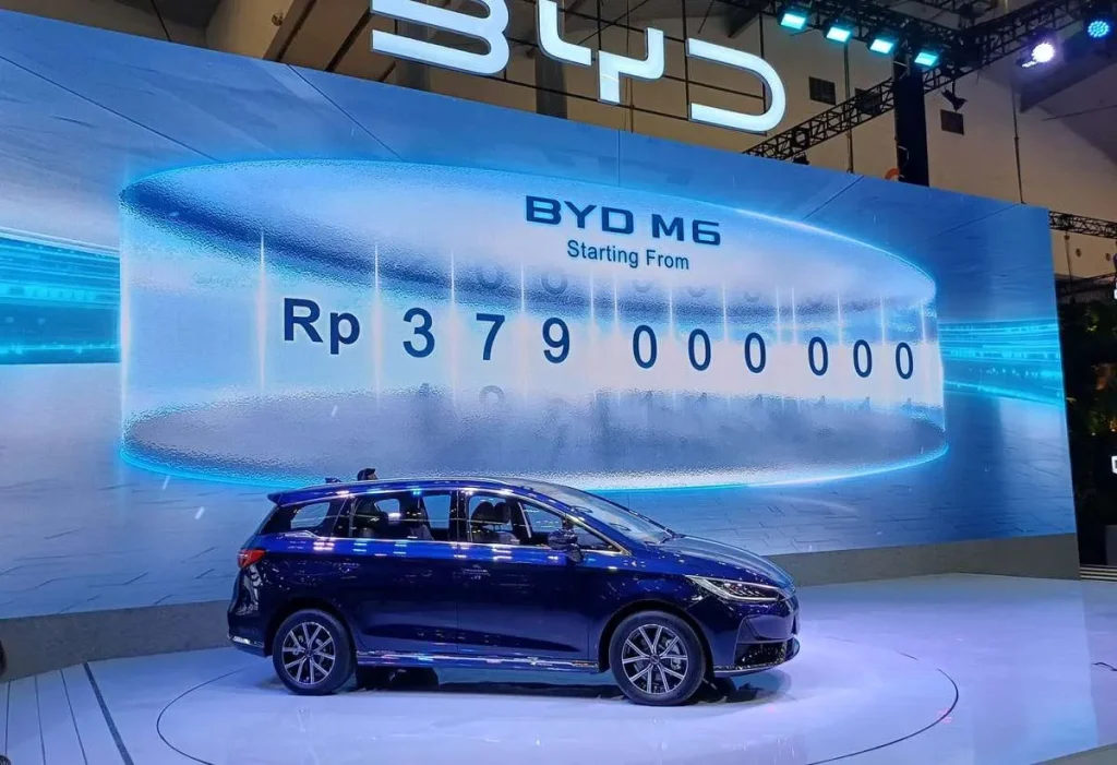 BYD M6: MPV Listrik Nyaman dan Efisien untuk Keluarga