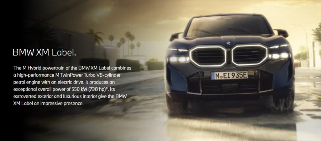 BMW XM Hadir sebagai Ikon Baru SUV Hybrid Performa Tinggi