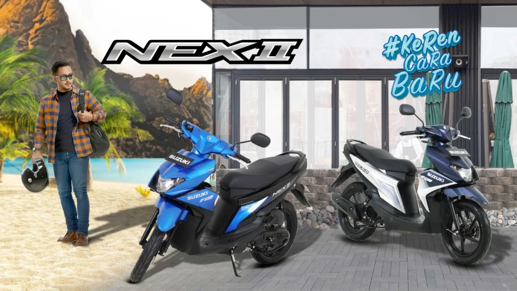 Suzuki Nex II: Skutik Ringkas yang Irit, Stylish, dan Cocok untuk Mobilitas Harian
