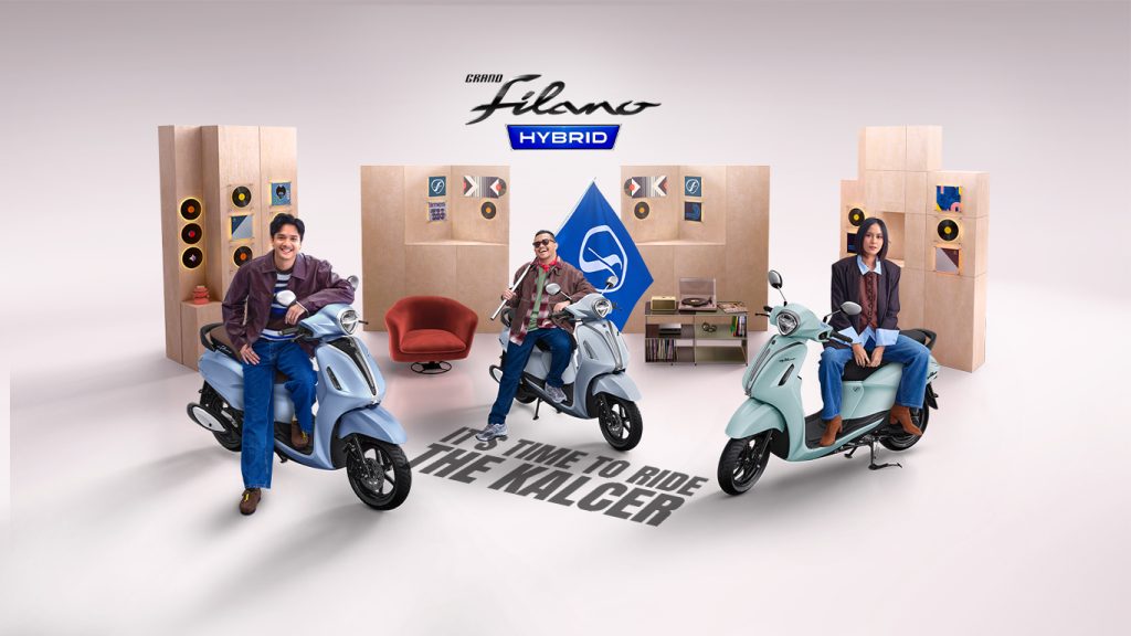 Yamaha Grand Filano Hybrid, Ikon Skutik Fashionable dan Nyaman