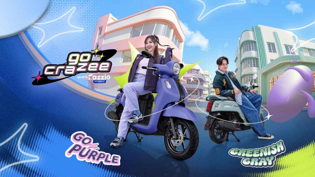 Yamaha Fazzio Hybrid: Skutik Unik yang Tampil Beda di Jalanan