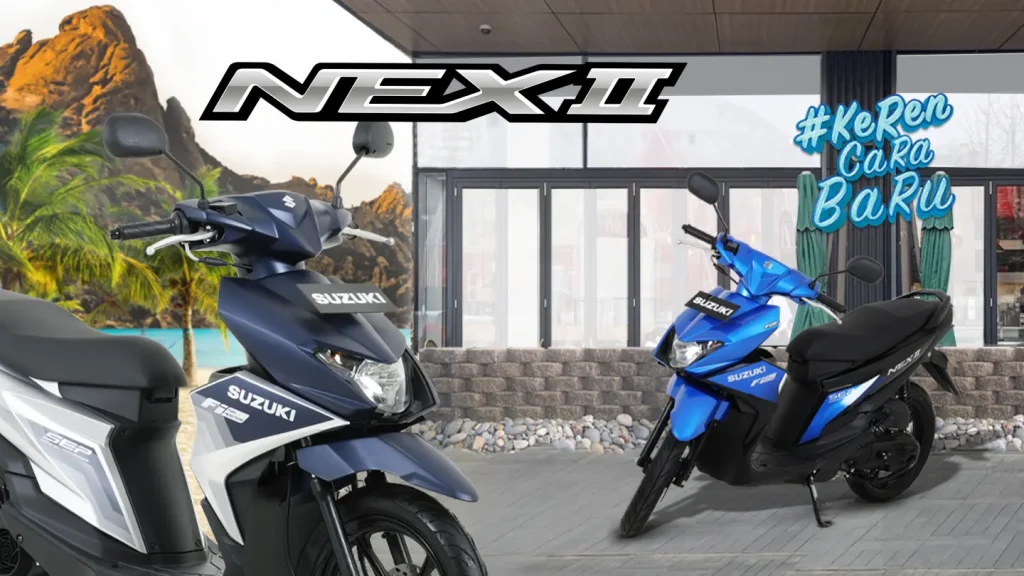 Review Lengkap Suzuki Nex II Terbaru, Skutik 115cc Praktis dan Modern