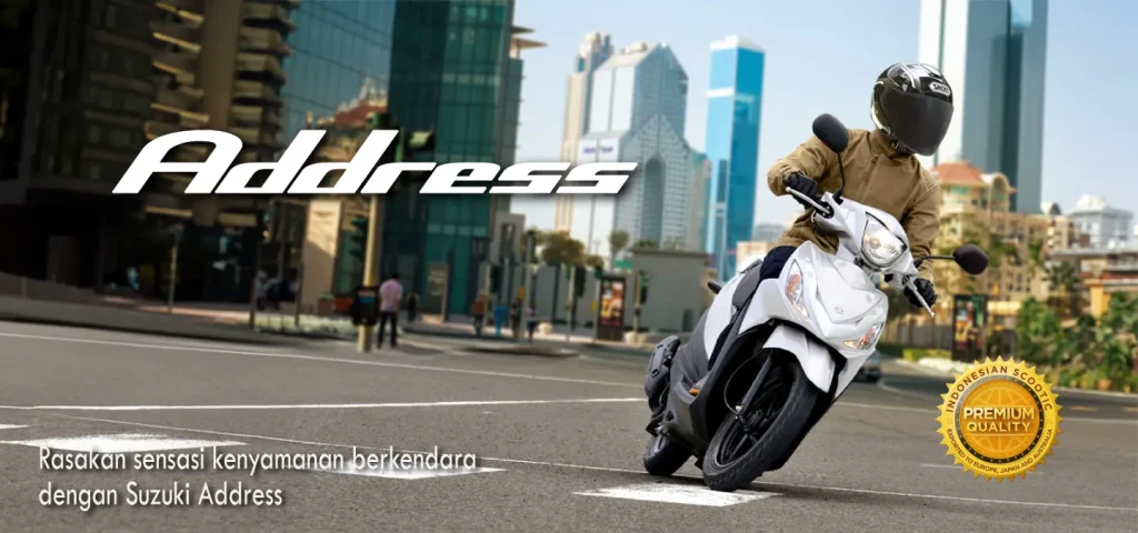 Suzuki Address FI: Motor Matic Irit dan Tangguh untuk Aktivitas Harian