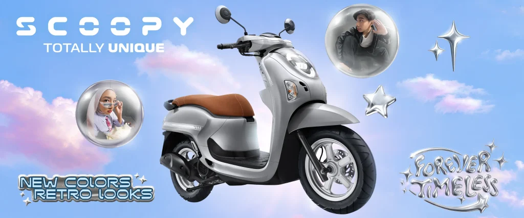 Honda Scoopy: Skutik Stylish dengan Sentuhan Retro Modern