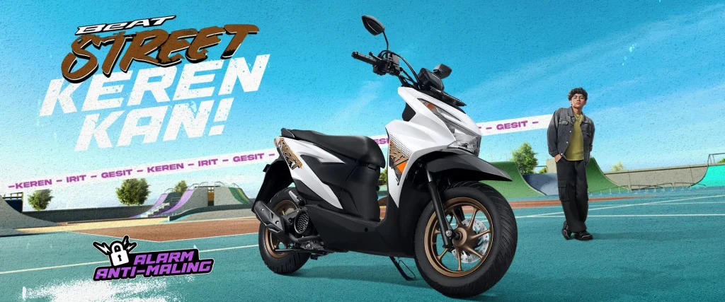 Tampil Beda dengan Honda BeAT Street, Skutik Ringan Penuh Gaya