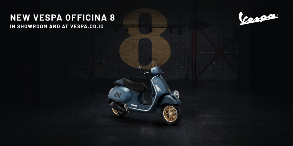 Vespa GTV Officina 8, Skuter Premium yang Menghidupkan Warisan Vespa