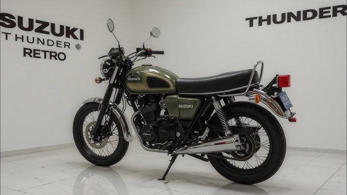 Thunder Reborn 2026, Motor Retro Suzuki dengan Sentuhan Teknologi Baru