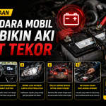 Aki Mobil Cepat Habis? Mungkin Ini Penyebabnya