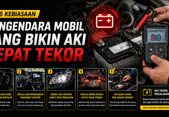 Aki Mobil Cepat Habis? Mungkin Ini Penyebabnya