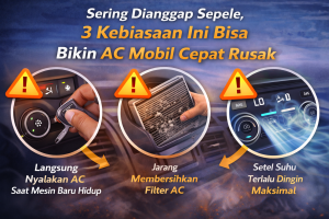 Jangan Dianggap Remeh! Ini Penyebab AC Mobil Cepat Rusak