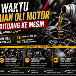 Oli Motor Ada Umurnya, Ini Waktu Ideal Menggantinya