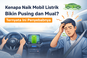Fenomena Motion Sickness di Mobil Listrik, Kenapa Bisa Terjadi?
