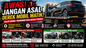 Derek Mobil Matik Sembarangan Bisa Bikin Rusak