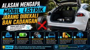 Fakta Menarik: Mobil Listrik Tanpa Ban Cadangan