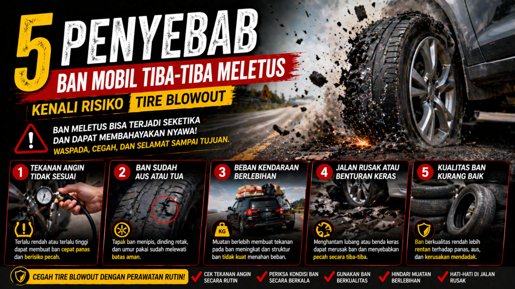 Ban Bisa Meletus Kapan Saja, Ini Penyebabnya