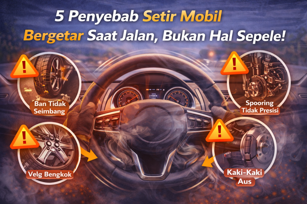 Waspada! Getaran Setir Bisa Jadi Tanda Kerusakan