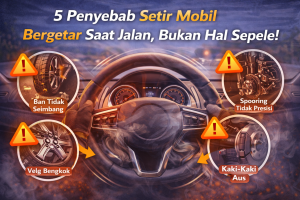 Waspada! Getaran Setir Bisa Jadi Tanda Kerusakan