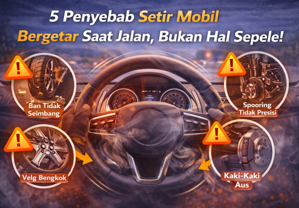 Waspada! Getaran Setir Bisa Jadi Tanda Kerusakan