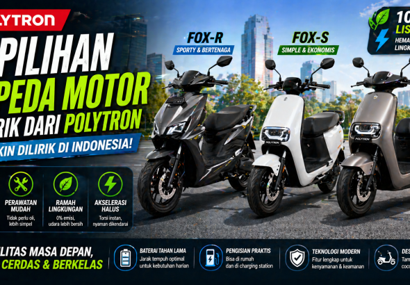 Motor Listrik Polytron, Alternatif Hemat dan Ramah Lingkungan