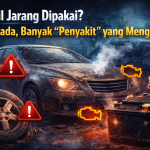 7 Masalah yang Sering Terjadi pada Mobil Jarang Digunakan