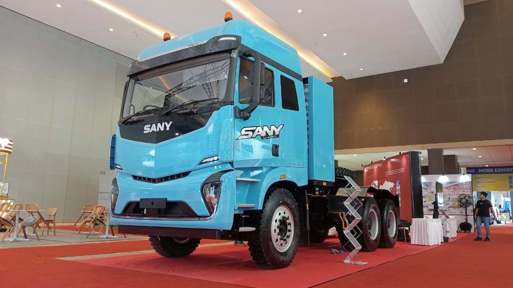 SANY Hadirkan Truk Listrik Canggih dengan Sistem Tukar Baterai