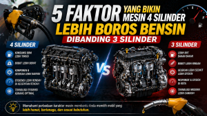 Jangan Salah Pilih! Ini Fakta Konsumsi BBM Mesin 3 dan 4 Silinder