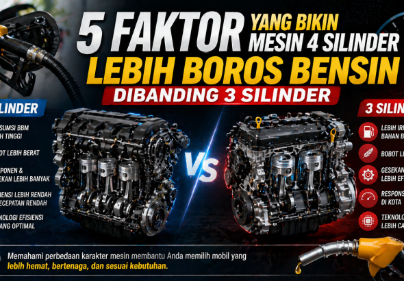 Jangan Salah Pilih! Ini Fakta Konsumsi BBM Mesin 3 dan 4 Silinder