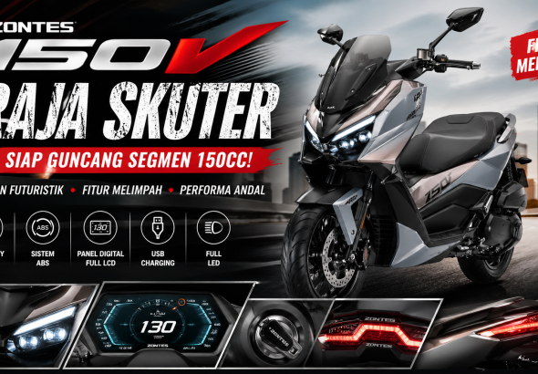 Zontes 150V, Skutik Futuristik yang Siap Jadi Raja Baru di Jalanan