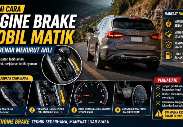 Tips Ahli: Cara Menggunakan Engine Brake Mobil Matik dengan Tepat