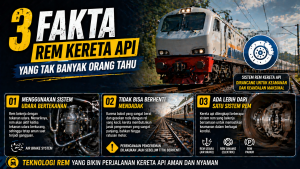 Rahasia di Balik Sistem Rem Kereta Api yang Super Aman