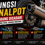 Knalpot Bukan Cuma Bikin Suara, Ini 5 Fungsinya