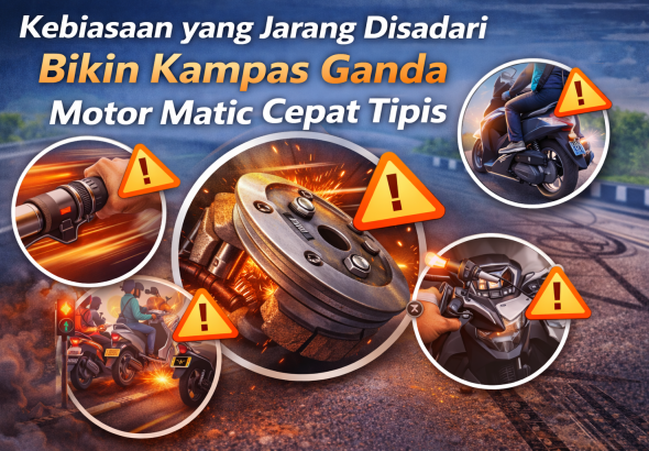 Kebiasaan Buruk Pengendara yang Merusak CVT Motor