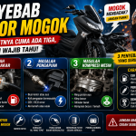 Motor Mogok Mendadak? Ini 3 Penyakit Utamanya
