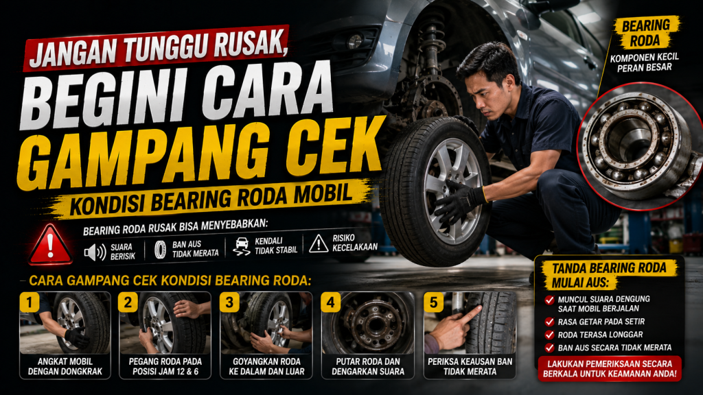 Hati-Hati, Bearing Roda Aus Bisa Ganggu Keselamatan Berkendara