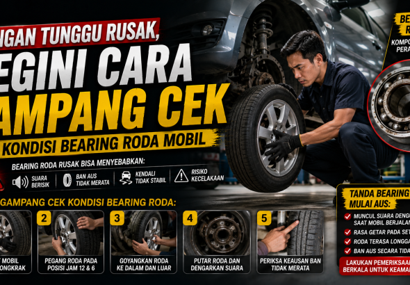 Hati-Hati, Bearing Roda Aus Bisa Ganggu Keselamatan Berkendara
