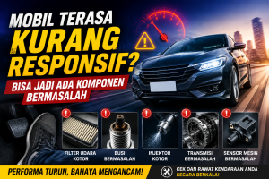 Mobil Tidak Responsif Saat Akselerasi, Jangan Anggap Sepele