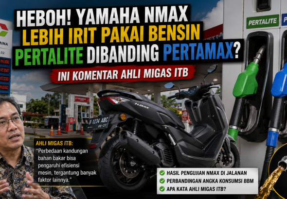 Yamaha NMAX Pakai Pertalite atau Pertamax? Simak Analisis Ahli ITB