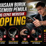 Kesalahan Pengemudi Pemula yang Diam-Diam Merusak Kopling Mobil