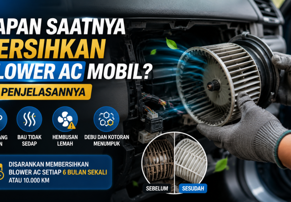 Blower AC Mobil Mulai Bermasalah? Kenali Waktu Tepat untuk Dibersihkan