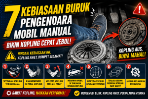 Tips Mengemudi Mobil Manual Agar Kopling Awet
