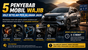 Usai Perjalanan Jauh, Kenapa Mobil Harus Idle Dulu? Ini Penjelasannya