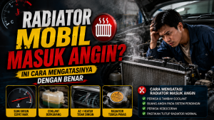 Cara Sederhana Mengeluarkan Udara dari Sistem Pendingin Mobil