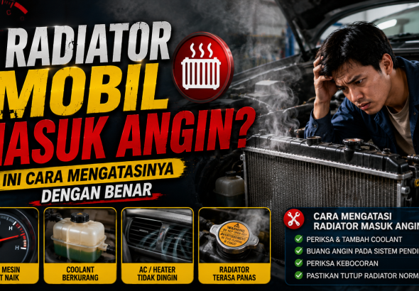Cara Sederhana Mengeluarkan Udara dari Sistem Pendingin Mobil