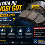 Jangan Anggap Sepele, Ini Arti Garis pada Kampas Rem Mobil