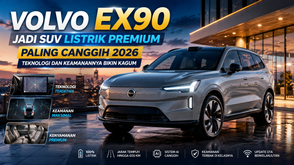 Volvo EX90 Jadi Sorotan di 2026, Kemewahan dan Keamanannya Naik Level